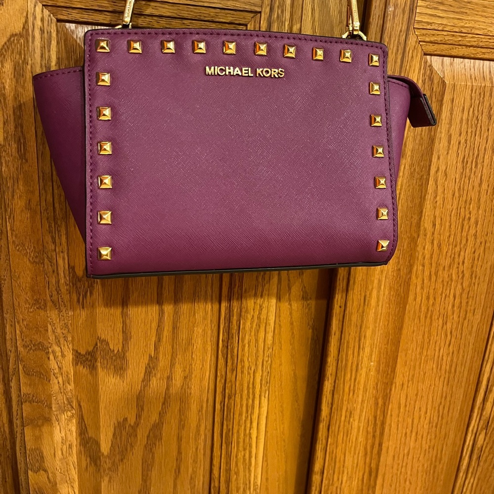 Michael Kors crossbody purple